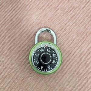 Green Combination Padlock